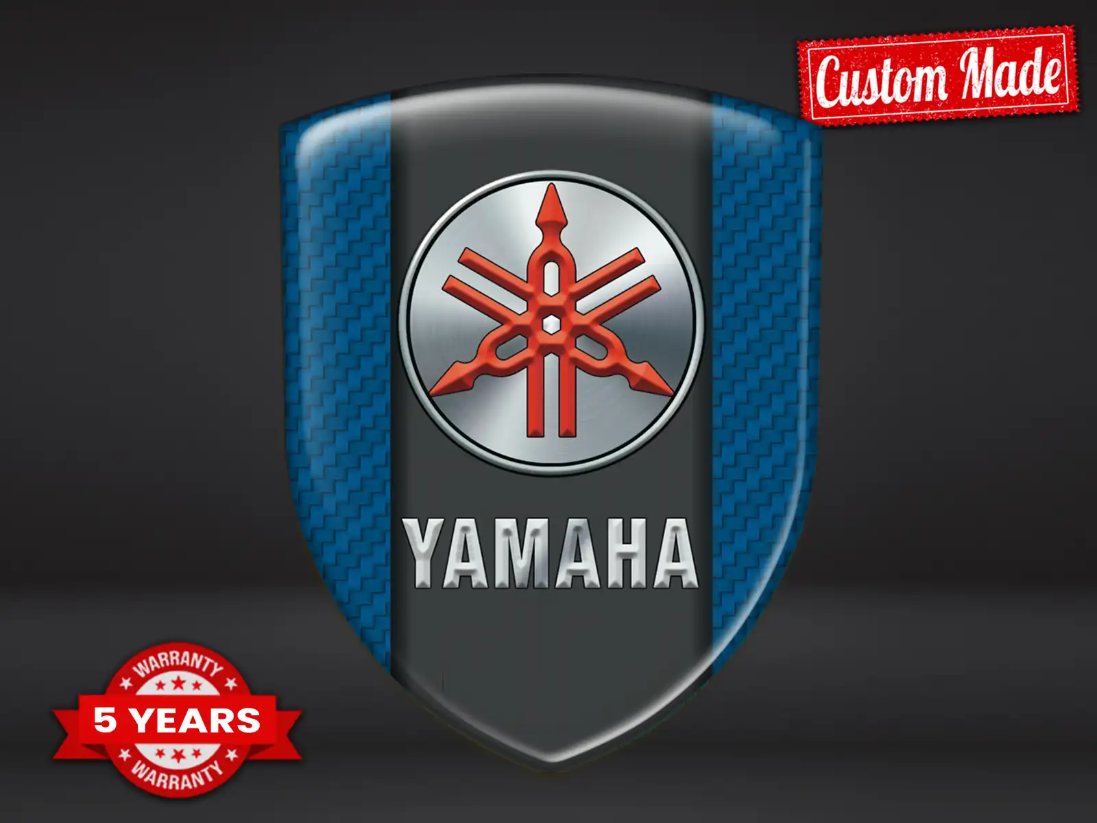 Yamaha Adesivi Vetri Auto su Misura Robusti Gara Pregio